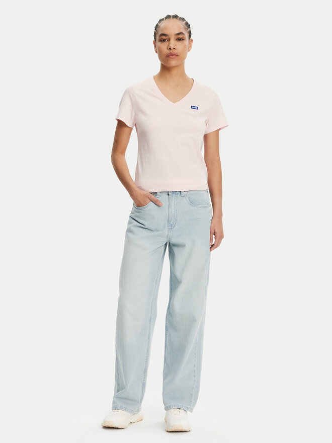 HUGO HUGO Футболка Classic 50513667 Світло-рожевий Slim Fit