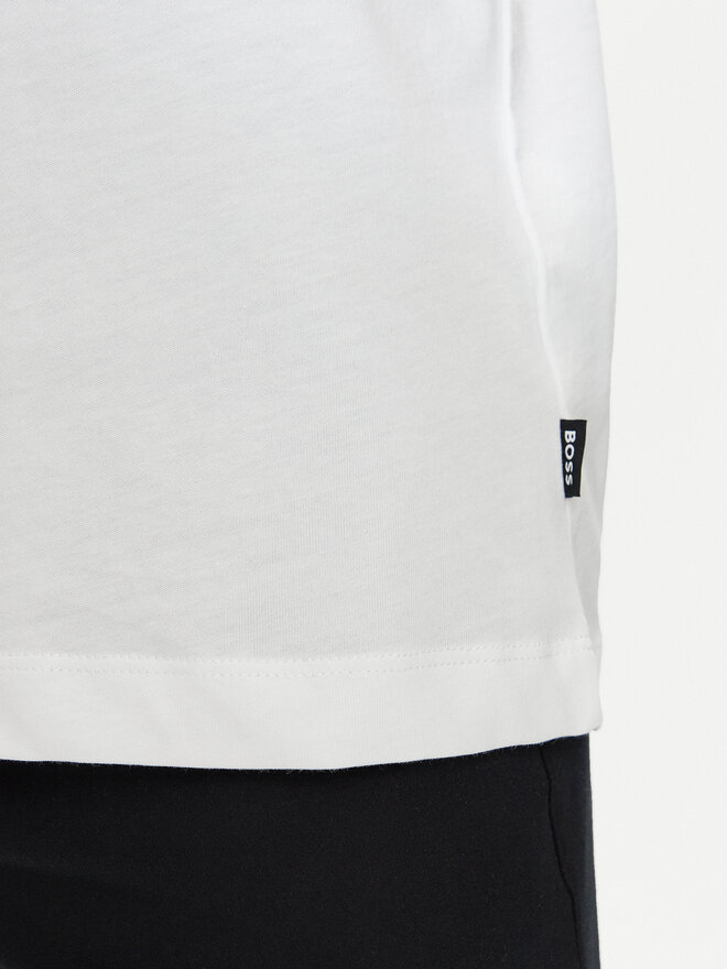 BOSS BOSS Camiseta Thompson 01 50468347 Blanco Regular Fit