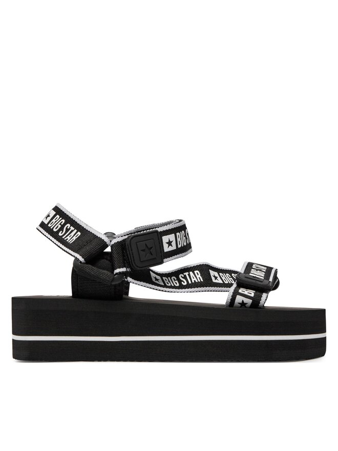 Big Star Shoes Sandały Big Star Shoes NN274A525 Czarny