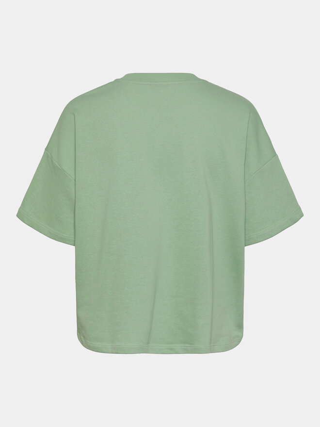 Pieces Pieces Camiseta Chilli Summer 17118870 Verde Loose Fit