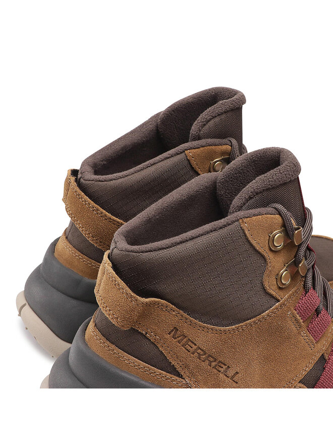 Merrell Туристически oбувки Merrell Atb Mid Plr Wp J001725 Кафяв