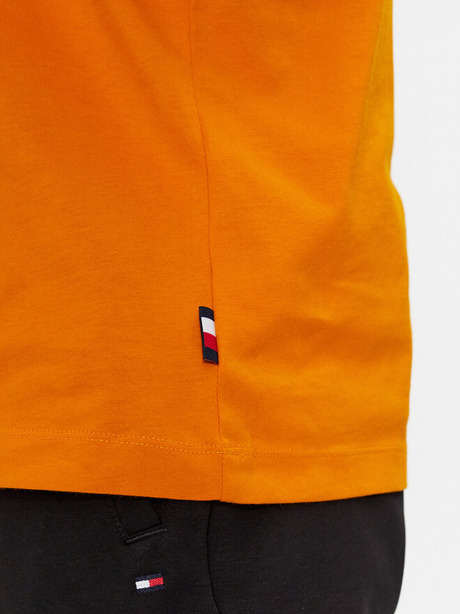 Tommy Hilfiger Tommy Hilfiger Póló MW0MW34391 Narancssárga Regular Fit