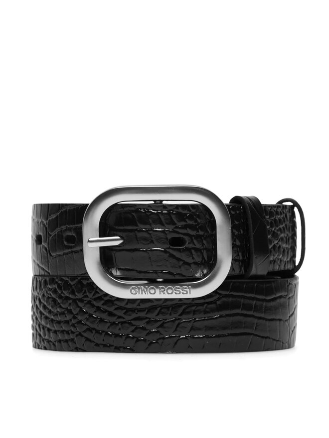Gino Rossi Жіночий ремінь Gino Rossi BLYL23003 Чорний