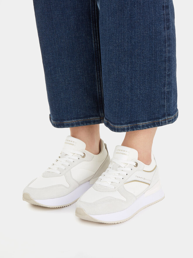 Tommy Hilfiger Sneakers Tommy Hilfiger Elevated Feminine Runner FW0FW07594 Weiß