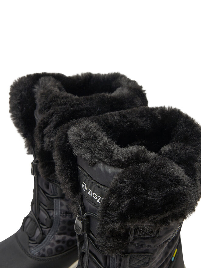 ZigZag Μπότες Χιονιού ZigZag Wesend Kids Boot WP V2 Z244389 Μαύρο