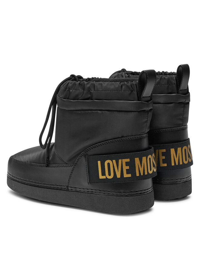 LOVE MOSCHINO Sniega zābaki LOVE MOSCHINO JA24972G0LEB000A Melns