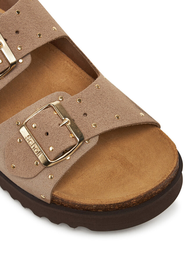 Scholl Παντόφλες Scholl Beatriz F31592 Καφέ