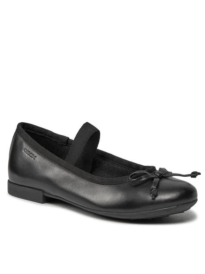 Geox Baleríny Geox J Plie'B J3455B 00043 C9997 S Čierna