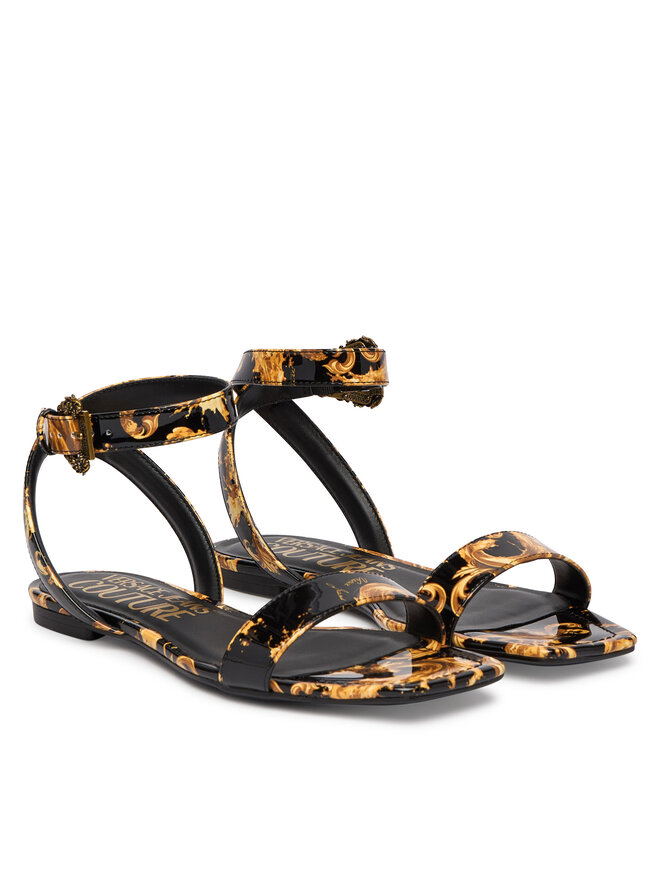 Versace Jeans Couture Босоніжки Versace Jeans Couture 80VA3S61 ZS366 G89 Чорний