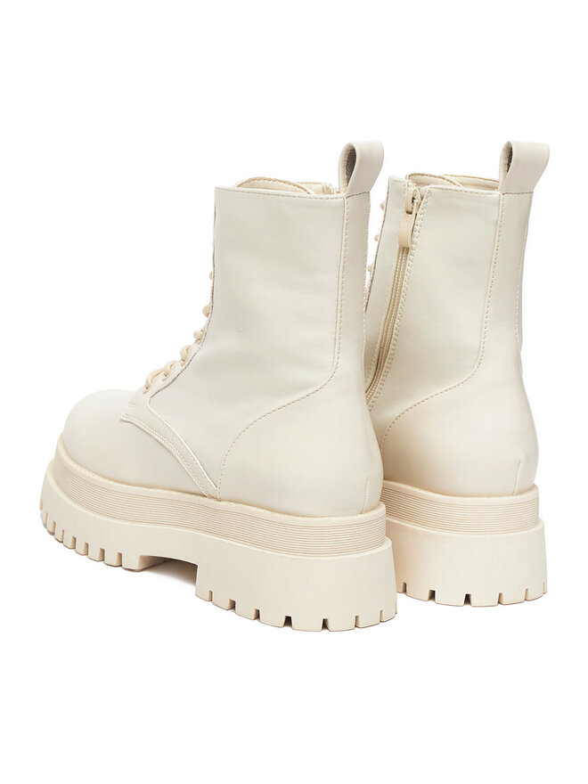 DeeZee Botines planos DeeZee 13295-13 Écru