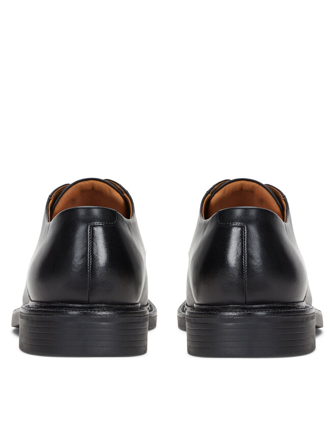 Polo Ralph Lauren Pantofi Polo Ralph Lauren Asher Derby Ds Dby 803945279002 Negru