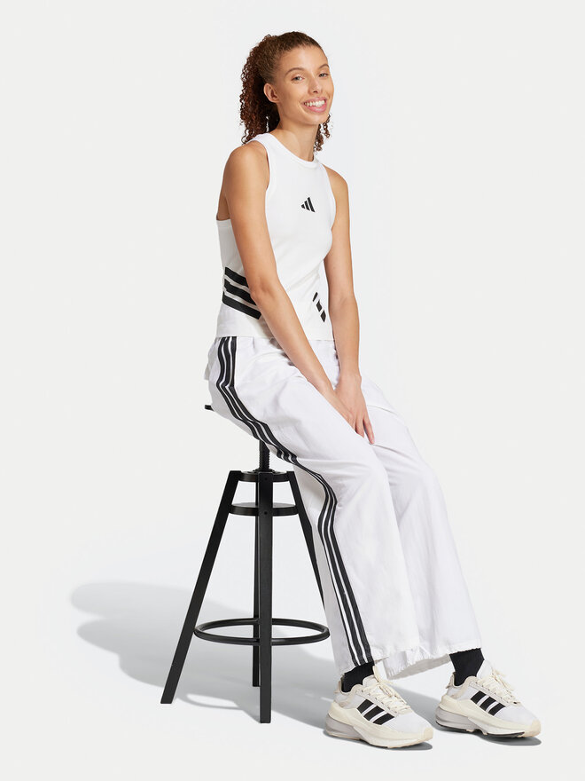 adidas adidas Felső Future Icons 3-Stripes JC5419 Fehér Slim Fit