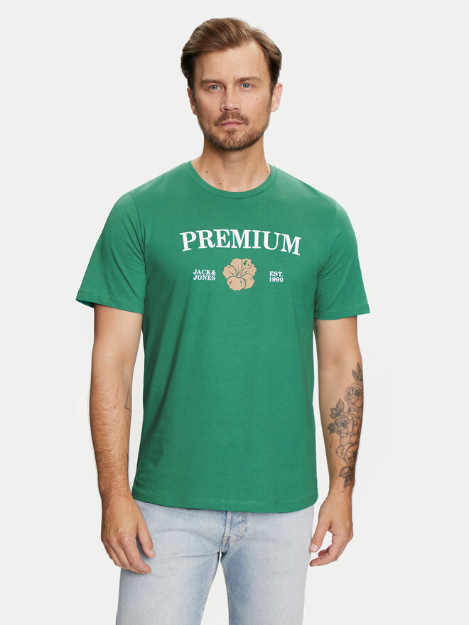 Jack&Jones Jack&Jones Camiseta Jprblaalfie 12259673 Verde Regular Fit