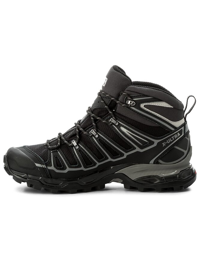 Salomon Trekkingschuhe Salomon X Ultra Mid 2 Spikes Gtx GORE-TEX 377820 27 V0 Schwarz