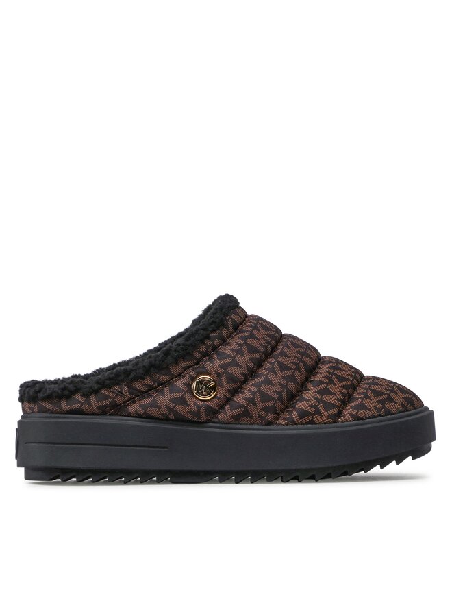 MICHAEL Michael Kors Παντόφλες Σπιτιού MICHAEL Michael Kors Emmett Quilted Slip On 43F2EMFP1Y Καφέ