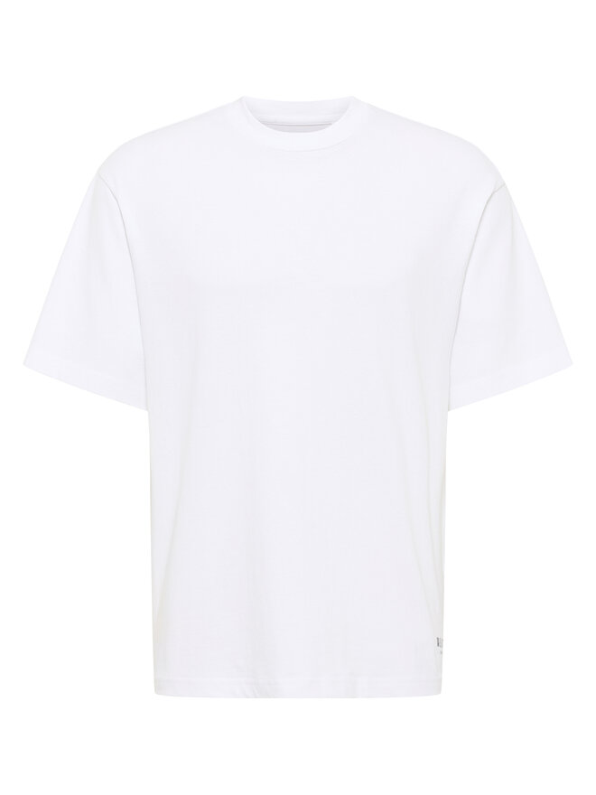 Mustang Mustang T-Shirt Akron 1016499 Weiß Relaxed Fit