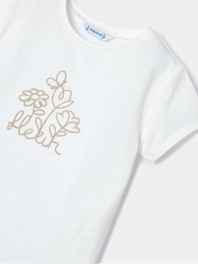 Mayoral Mayoral Футболка 174 Écru Regular Fit