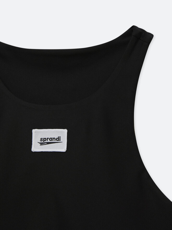Sprandi Sprandi Τοπ SP22-TPD100 Μαύρο Slim Fit