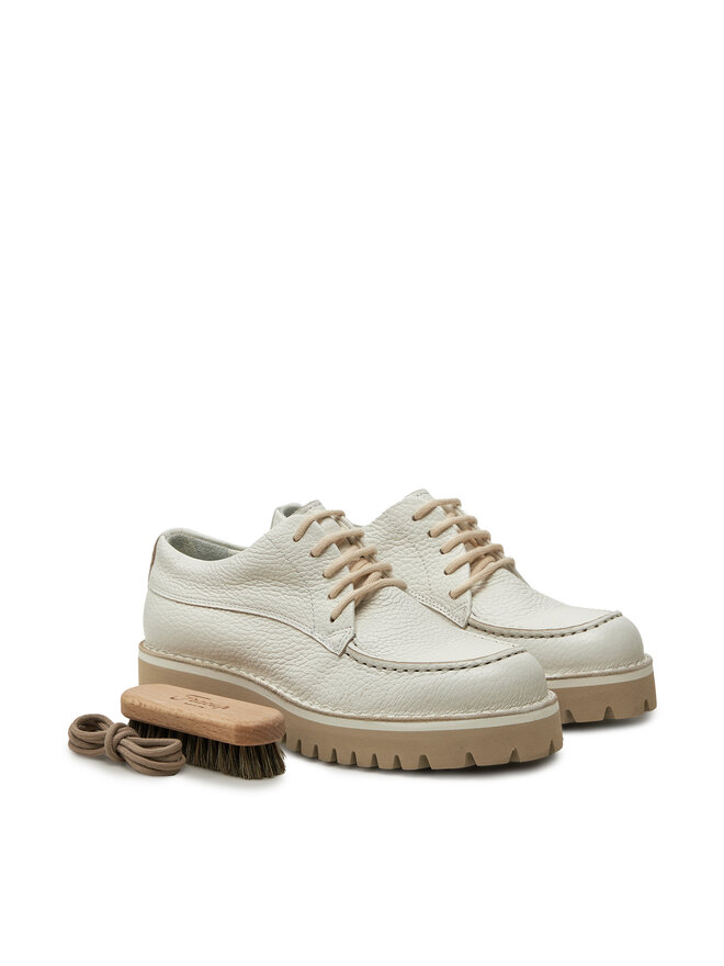 Fracap Schnürstiefeletten Fracap G100 Weiß
