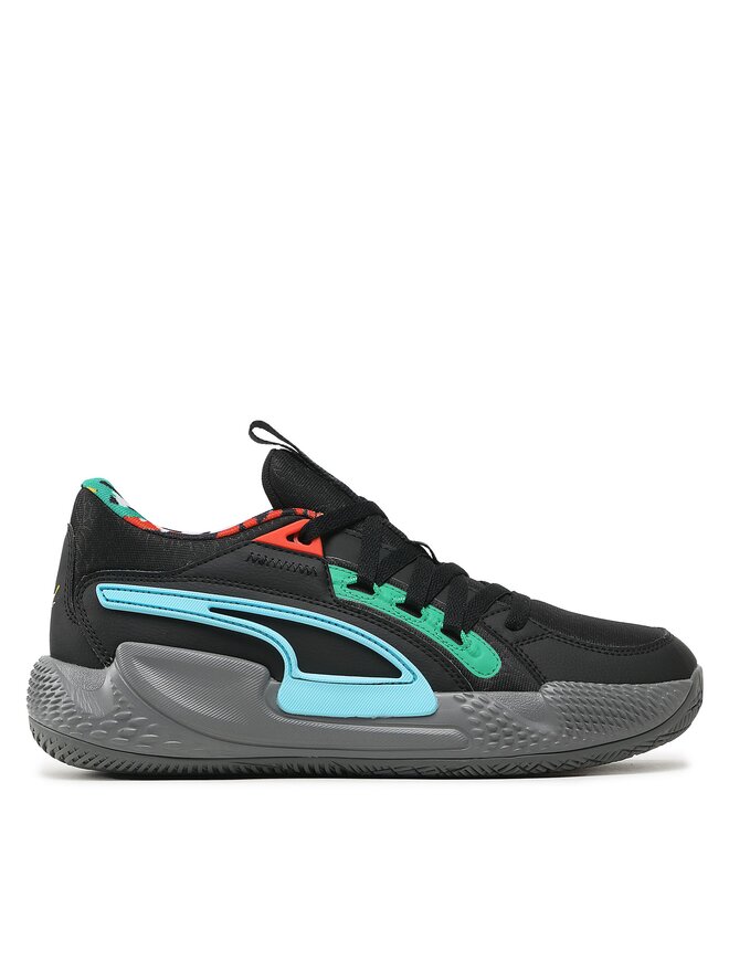 Puma Μπασκετικά Παπούτσια Puma Court Rider Chaos Block 378265 01 Μαύρο