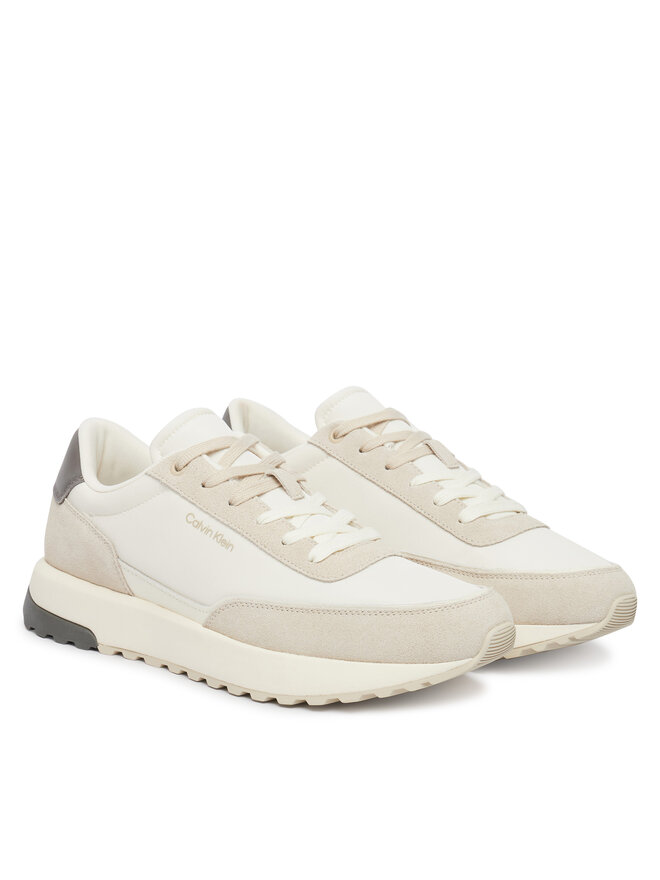 Calvin Klein Sneakers Calvin Klein City Runner Laceup Ny Mix HM0HM02144 Beige