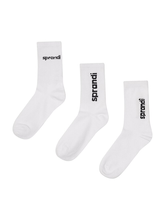 Sprandi 3 pares de calcetines altos para mujer Sprandi 0WB-004-SS23 Blanco
