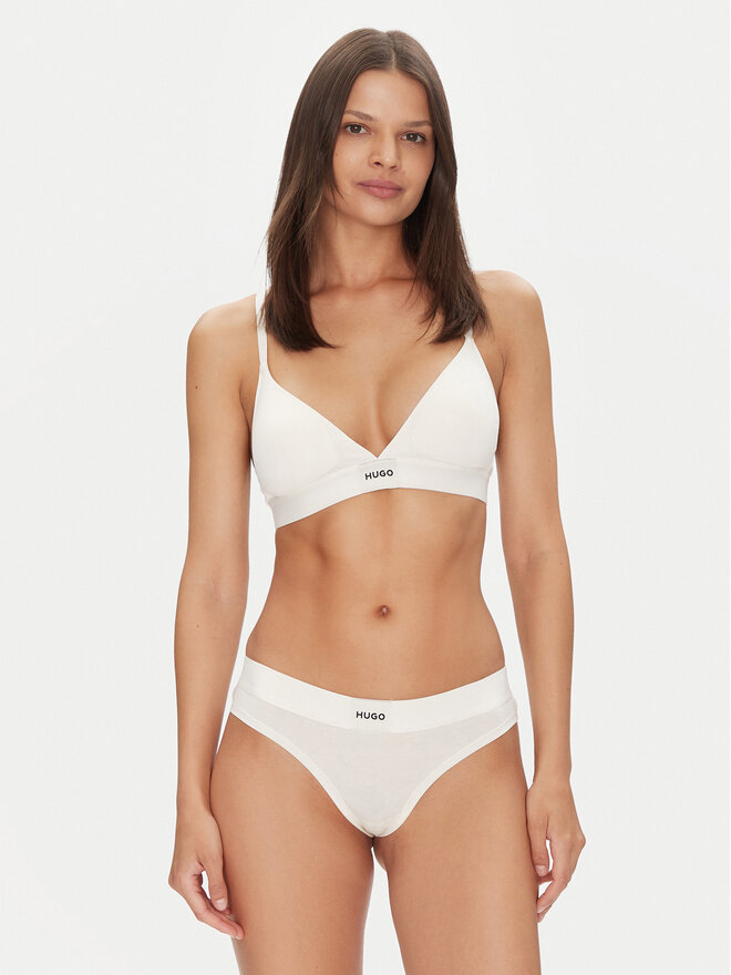 HUGO HUGO Bralette-BH Red Label 50469647 Écru