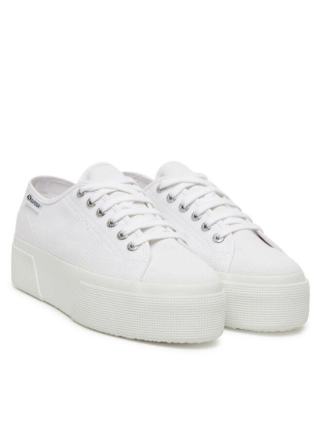 Superga Teniszcipő Superga 3790 Platform S3134MW Fehér