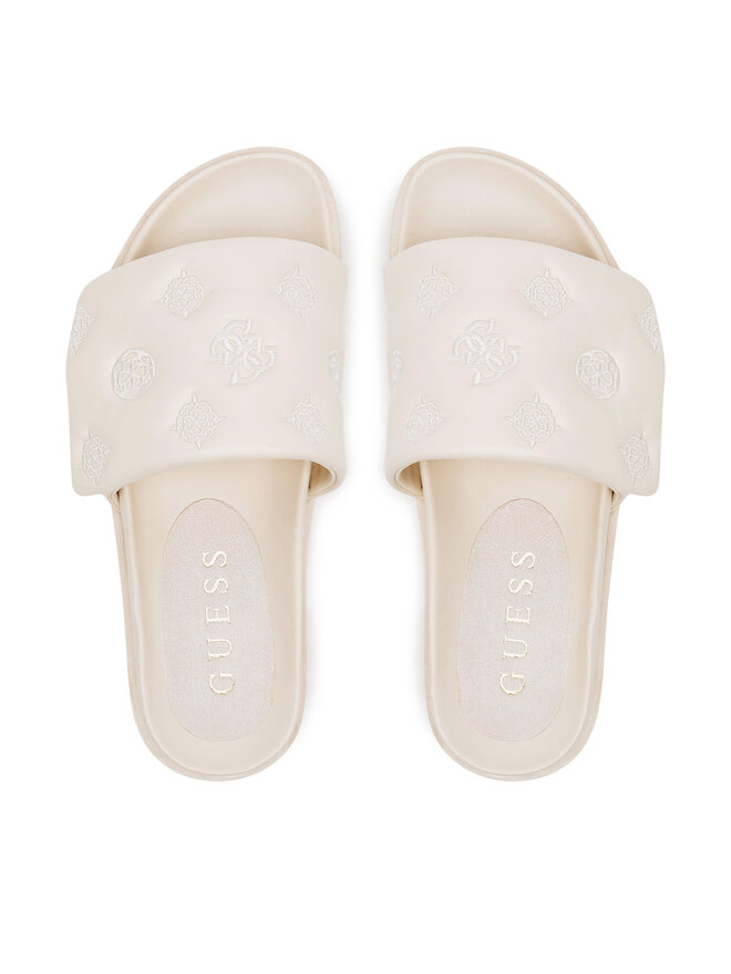 Guess Klapki Guess FLJFA2ELE19 Beżowy