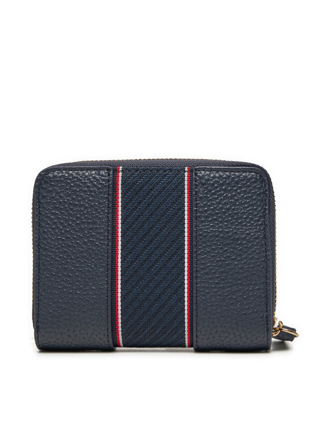 Tommy Hilfiger Portafoglio piccolo da donna Tommy Hilfiger Th Legacy Med Za AW0AW16924 Blu scuro