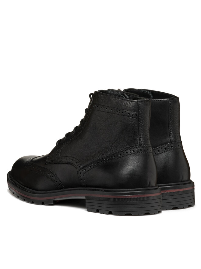Geox Botines planos Geox U Walk Pleasure C U46HAB 00064 C9999 Negro