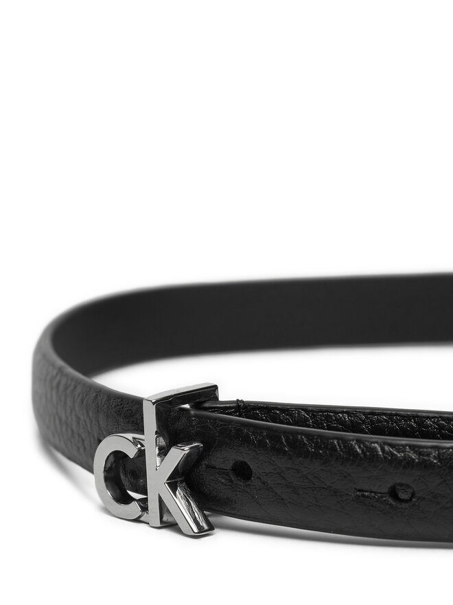 Calvin Klein Ζώνη Γυναικεία Calvin Klein Ck Thin Belt 1.5cm Pebble K60K612858 Μαύρο