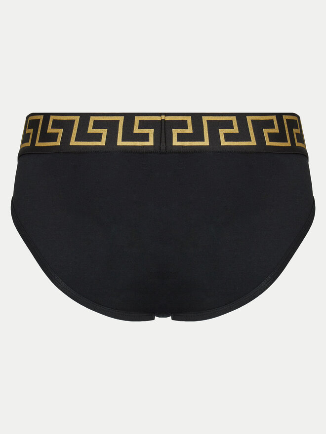 Versace Versace Набір з 3 пар сліпів AU10327 1A10011 Чорний
