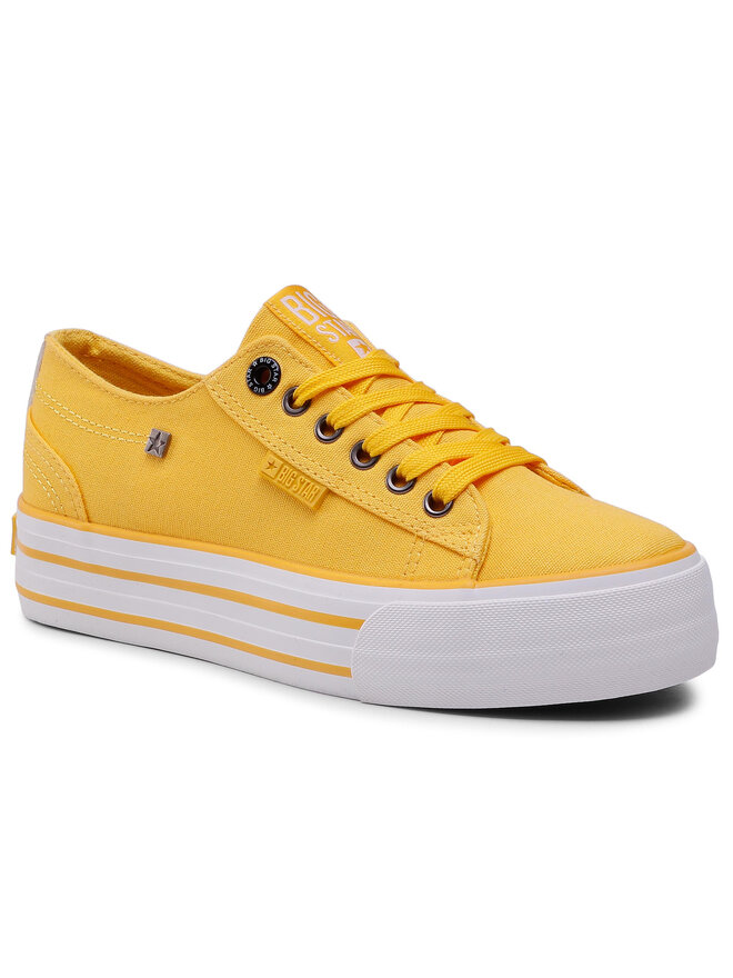 Tenisówki Big Star Shoes HH274055 Żółty | eobuwie.com.pl