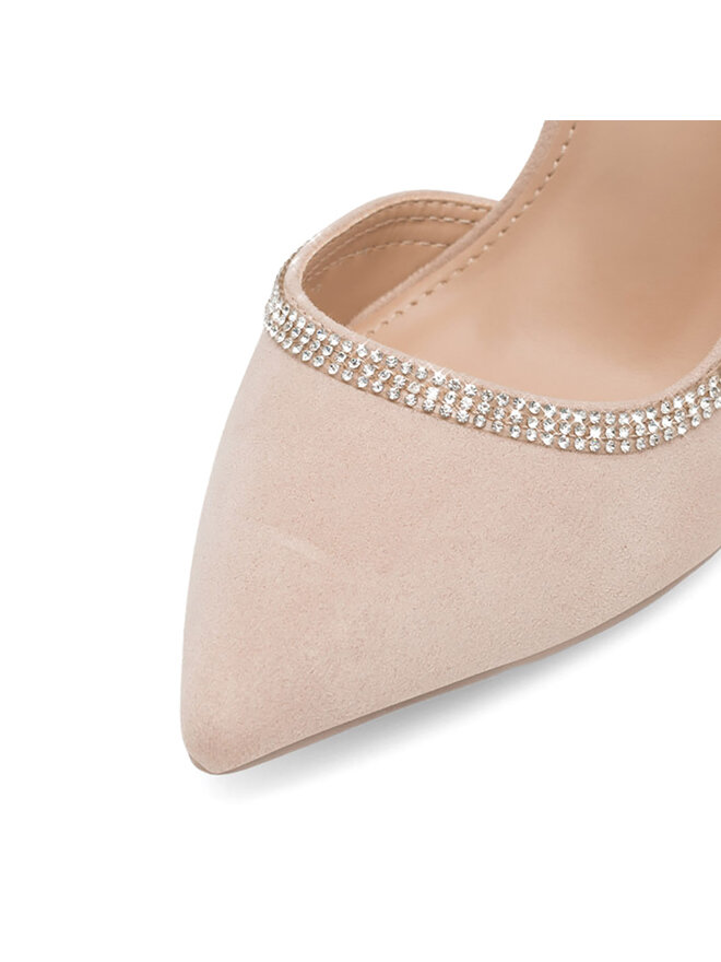 DeeZee Pantofi cu toc subțire DeeZee Afja KL-HT92931-50 Bej