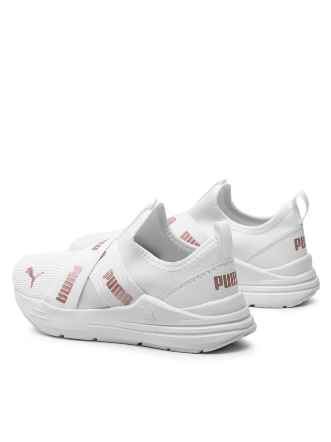 Puma Sportcipők Puma Wired Run Slip On Jr 381993 06 Fehér