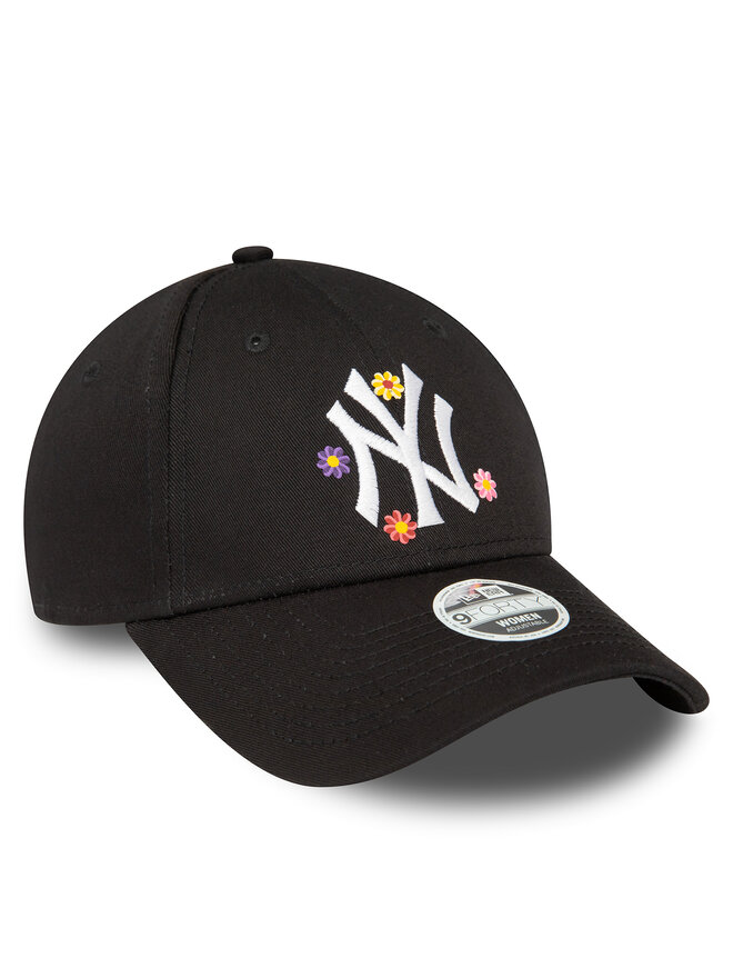 New Era Šiltovka New Era Wmns Flower 940 Nyy 60435014 Čierna