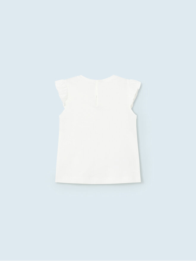 Mayoral Mayoral Camiseta 1012 Blanco Regular Fit