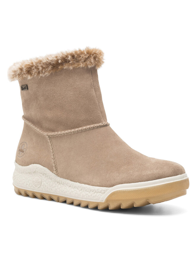 りいや　55x41x144 Śniegowce Rieker Y4780-64 Beżowy | eobuwie.com.pl