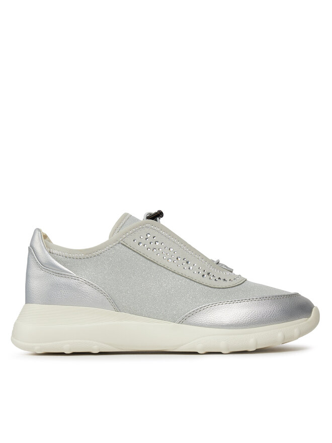 Geox silver shoes sale