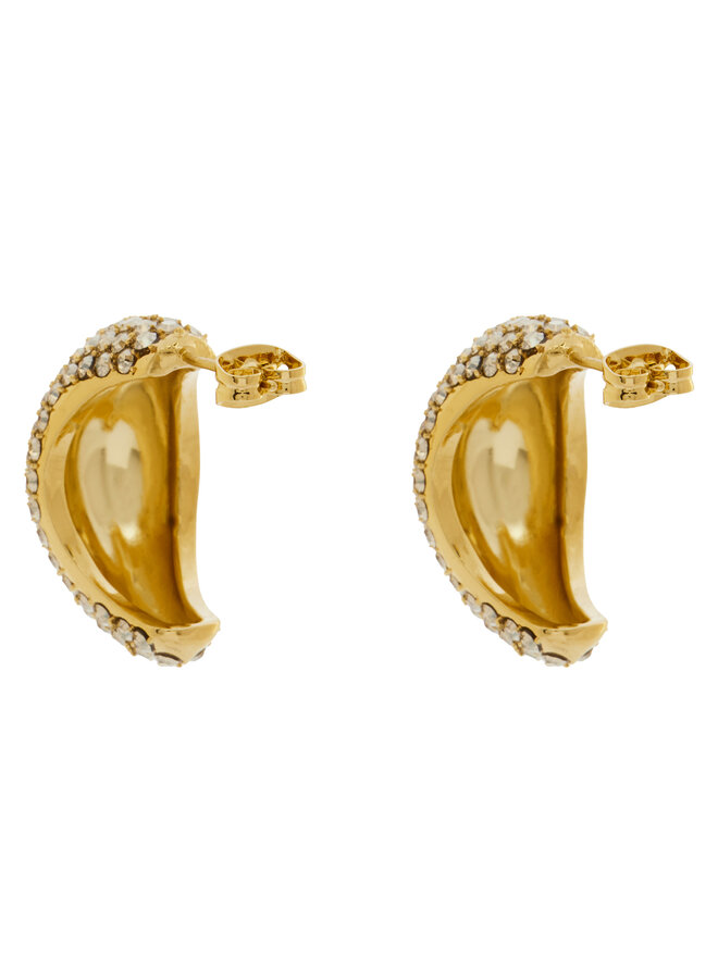 Elisabetta Franchi Naušnice Elisabetta Franchi OR-44M-51E2-V250 Zlatna