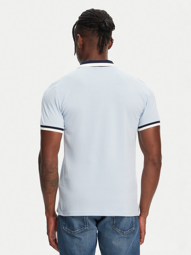 Robe di Kappa Robe di Kappa Pólóing Atsushi 611255W Kék Slim Fit