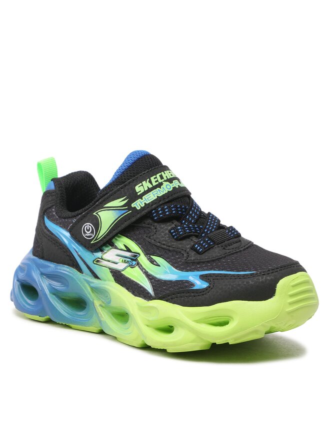 Skechers Sneakersy Skechers Heat-Flux 400103L/BBLM Czarny