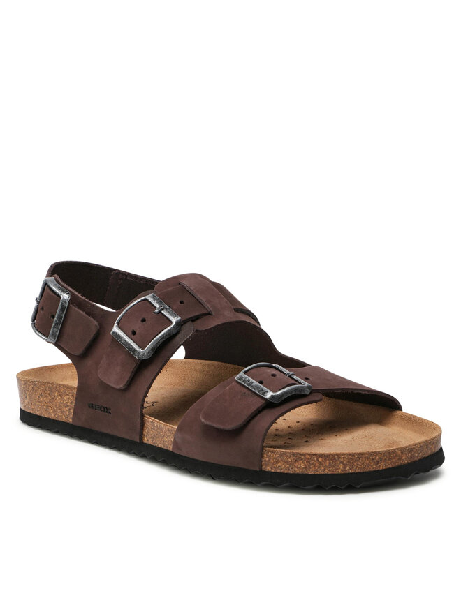 Geox Sandály Geox U Sandal Ghita A U159VA 00032 C6024 Hnědá