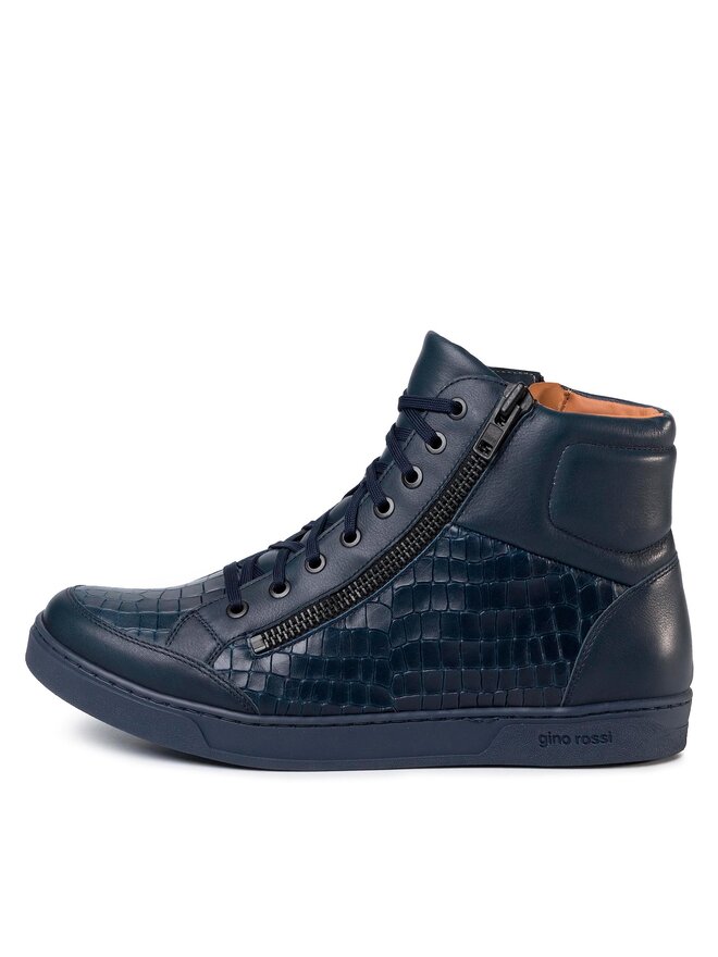 Gino Rossi Sneakersy Gino Rossi Dex MTU433-K54-0793-0134-0 Tmavomodrá