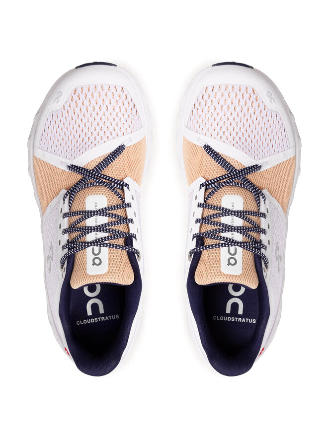 On Scarpe running On Cloudstratus 2999771 Bianco