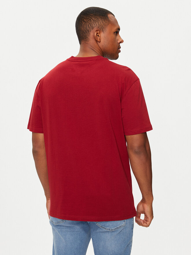 Tommy Jeans Tommy Jeans Majica DM0DM19694 Rdeča Regular Fit