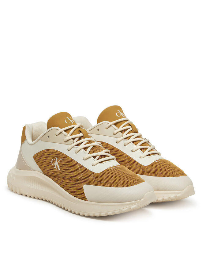 Calvin Klein Jeans Sneakers Calvin Klein Jeans Eva Runner Low Mesh Mix YM0YM01185 Galben