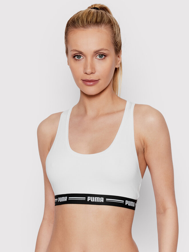 Puma Puma Σουτιέν τοπ Racer Back 907862 Λευκό