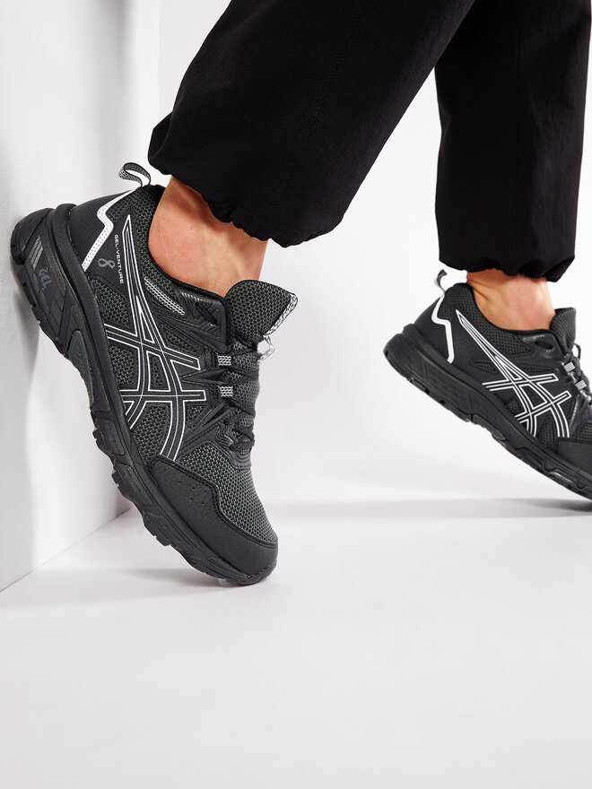 Asics Маратонки за бягане Asics Gel-Venture 8 1011A824 Черен